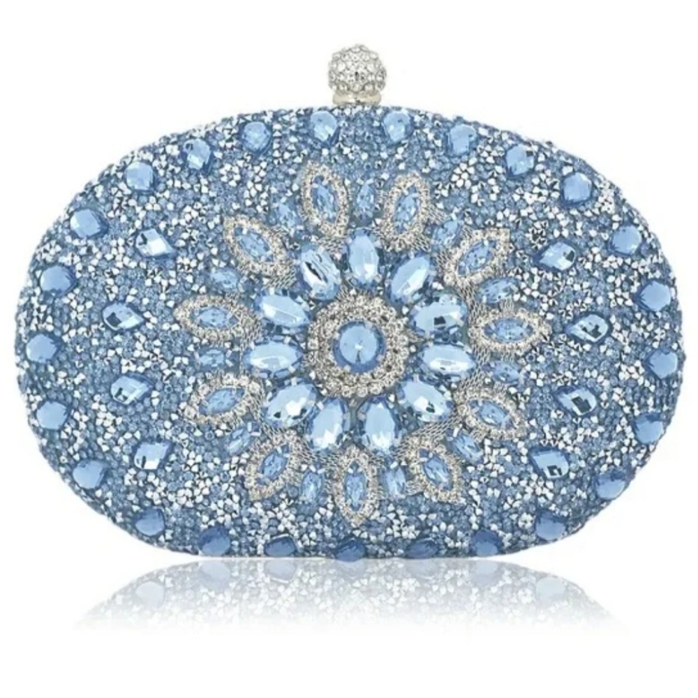 NIB | RAMLA | Clutch Bag with handle and strap | Handmade